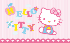 Poster Hello Kitty en internet