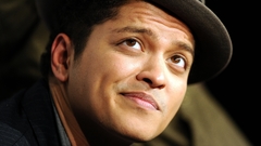 Poster Bruno Mars en internet