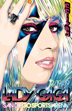 Poster Lady Gaga - tienda online