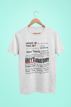 Remera Greys Anatomy Choose me