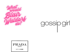 Stickers Gossip girl en internet