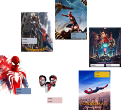 Separadores carpetas Spider Man - comprar online