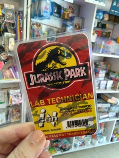 credencial Jurassic Park