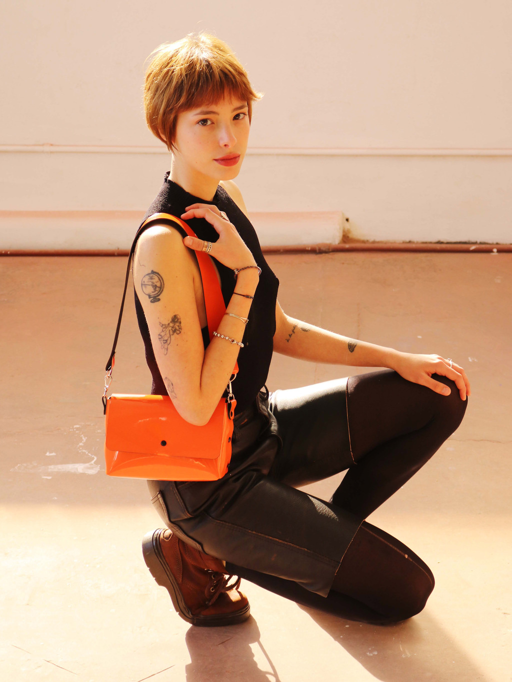 Cartera Bee naranja Comprar en Tienda Nomade