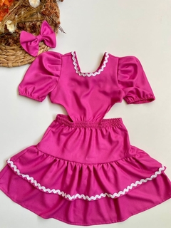 Vestido Lavinia (Acompanha Laço de Cabelo) - (cópia)