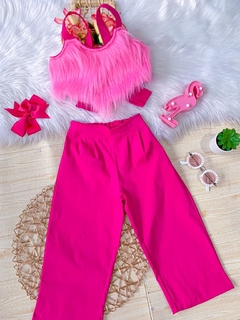 Imagem do Conjunto Pink com Pelinho