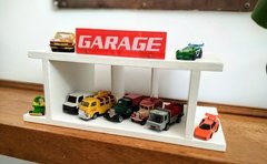 Repisa garage de madera