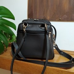 Minibag tórax negra opaca - comprar online