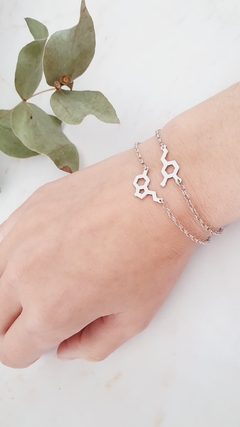 Pulsera molécula serotonina dopamina - tienda online