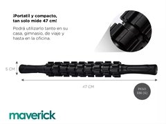 Rodillo Masajeador Maverick Descontracturante Muscular - comprar online