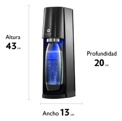 Máquina Para Hacer Soda E-terra Sodastream con Botella + Cilindro de gas - comprar online