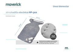 Almohadilla Eléctrica Maverick Térmica Cervical Manta Hp302 en internet