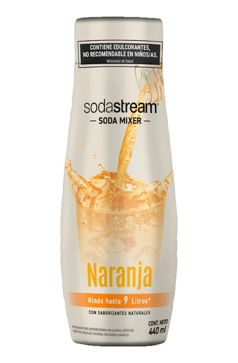 Combo X 3 Sodastream Soda Mixer Saborizante Sabor Naranja