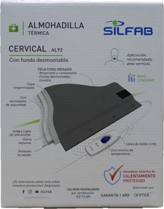 Almohadilla Electrica Silfab Al92 Funda Desmontable Cervical - tienda online