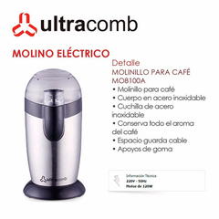 Molinillo Para Caf_ Y Semillas Marca Ultracomb Mo 8100 en internet
