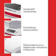 Balanza Digital Ultracomb De Cocina Hasta 3 Kilos Bl 6002 en internet