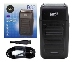 Afeitadora Shaver Black Point Recargable Inal_mbrica Usb B32