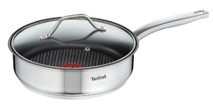 Cacerola Tefal Intuition 24 Cm Apta Induccion Con Mango Inox