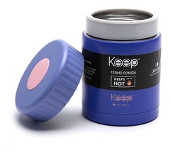 Lunchera Keep Vianda Termica Conservadora Escolar 450 Ml Acero