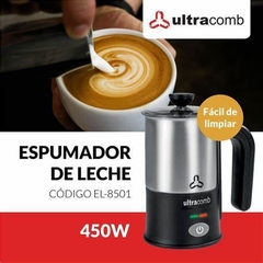 Espumador De Leche Ultracomb El-8501 450w Frio Al Tacto en internet