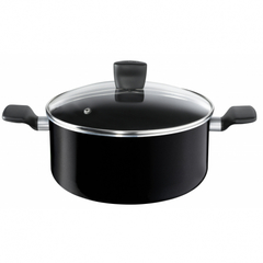 Olla Tefal Extra 24 Cm Antiadherente Francia Tapa Vidrio