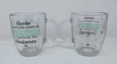 TAZA DE VIDRIO AMANECER - comprar online