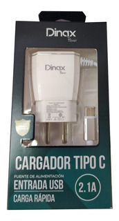 CARGADOR DINAX TIPO C 2.1