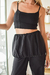 TOP BAILO LUEGO EXISTO NEGRO - comprar online