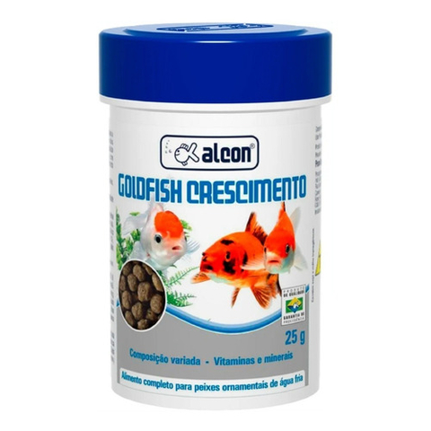 Ração Alcon Gold Fish Crescimento 25g