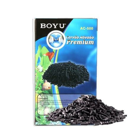 Carvão Ativado Boyu 500gr