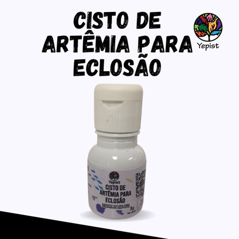 Alimento para Peixes Yepist Slin Cisto de Artemia para Eclosão 3g