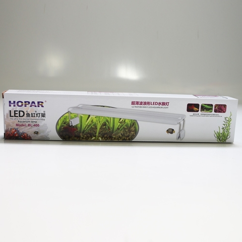 Luminária Led Hopar BL-400 Azul/Branca 42-59cm 15w Bivolt