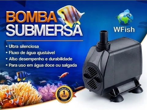 Bomba Submersa WF-3000 WFISH 3000L/H 220V