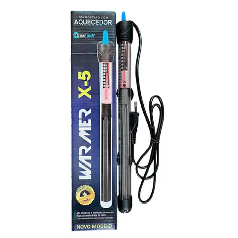 Aquecedor Com Termostato Ocean Tech X-5 150W - 127V