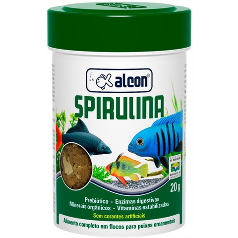 Ração Alcon Spirulina Fish 20g