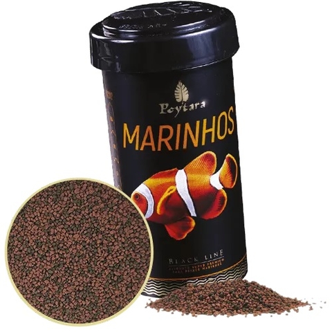 Ração Poytara Black Line Marinho Pellet P 45G