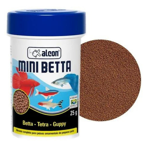 Ração Alcon Mini Betta 25g