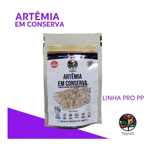 Alimento para Peixes Yepist Pro PP Artemia 15g
