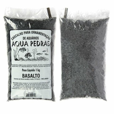 Cascalho Basalto Nº 02 - 1Kg