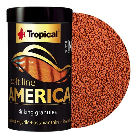 Ração Tropical Soft Line America Size M 60g