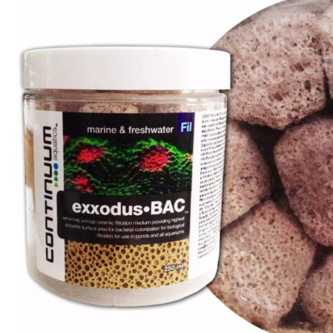 Continuum Exxodus Bac Cubos Bio Filtragem 250 ML