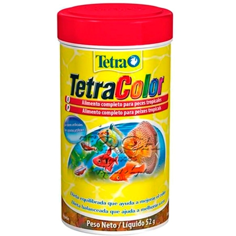 Ração Tetra Color Flakes 52g