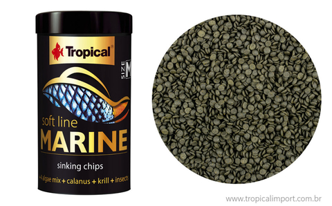 Ração Tropical Soft Line Marine size M 130g