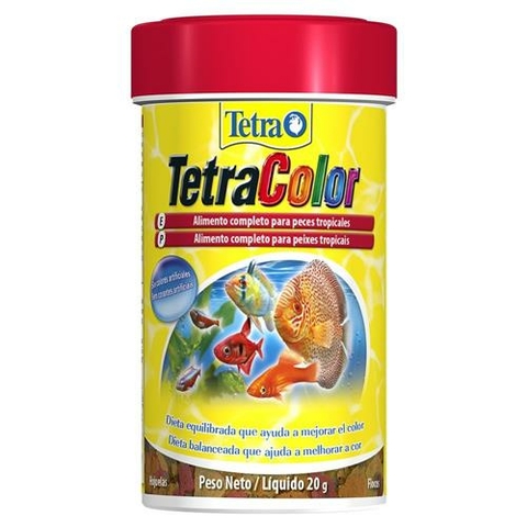 Ração Tetra Color Flakes 20g