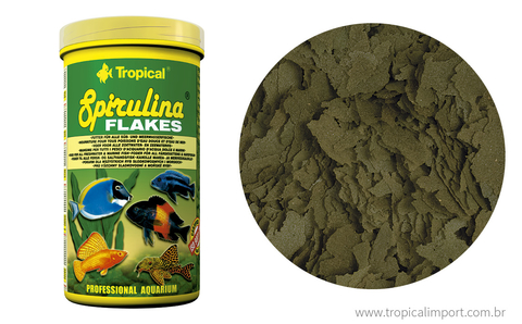 Ração Tropical Spirulina Flakes 20g