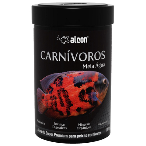 Ração Alcon Carnivoros Meia Agua 140g