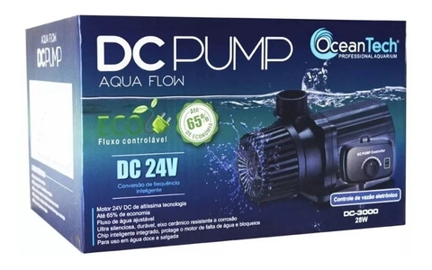 Bomba Submersa Eletrônica 3000 L/h Dc Bivolt - Ocean Tech