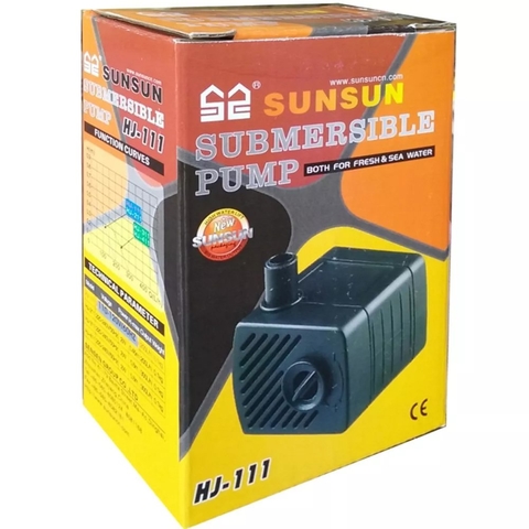 Bomba Submersa Sun Sun HJ-111- 200 L/H. 110 V.