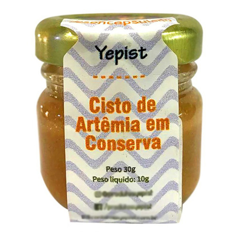 Alimento para Peixes Yepist Premium Cisto de Artemia em Conserva 10g