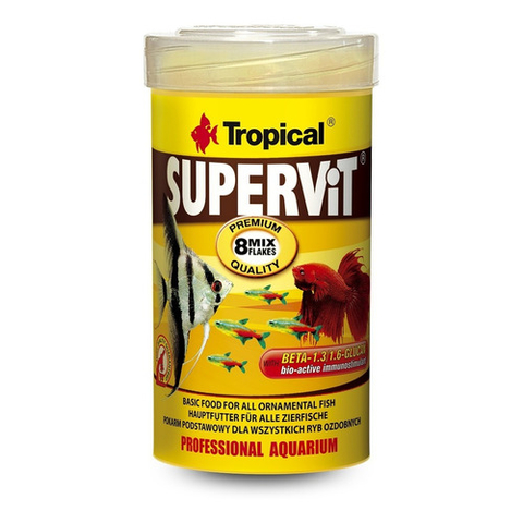 Ração Tropical Supervit Flacks 50g